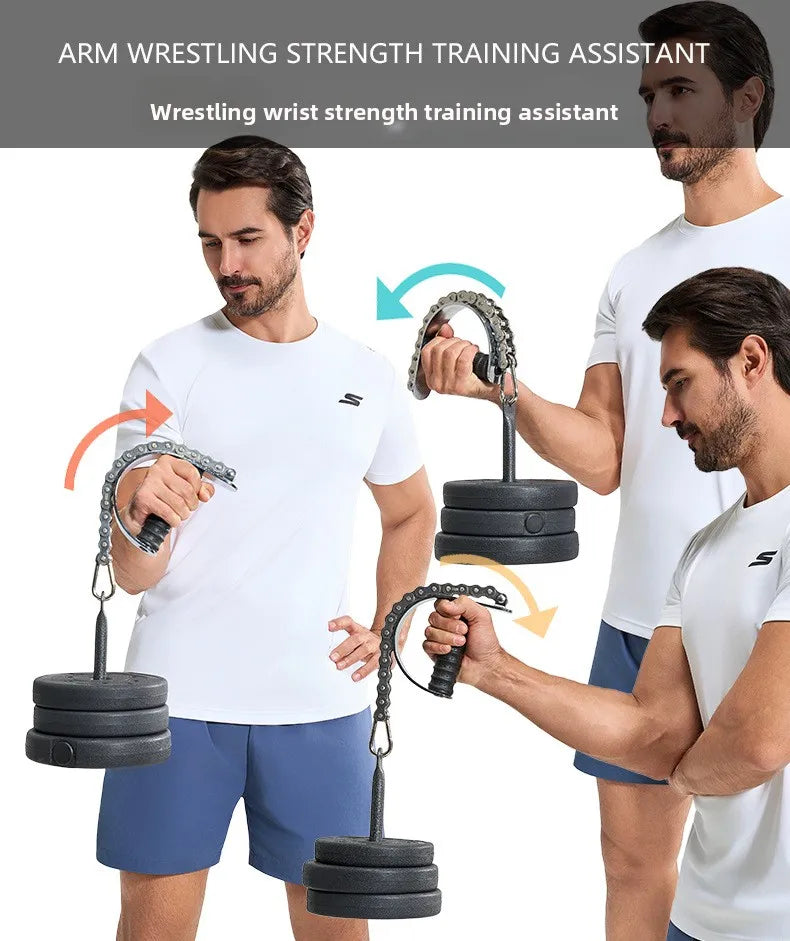 Fortalecedor de Pulso com Resistência Ajustável