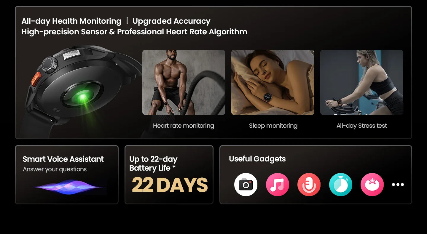 HAYLOU Solar Ultra GPS – AMOLED HD, Resistência 5ATM e Conectividade Total