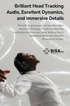 Baseus Bowie 30 Max Bluetooth Headphones 45dB Noise Cancellation Hi-res LDAC Over Ear Headset 3D Spatial Audio Wireless Earphone