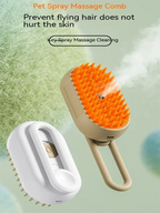 Pet Comb Cat Dog Pet Spray Massage Comb Cleaning Hair Removing Comb Dog Comb Spray Anti-Skies Comb Pet Bath Brush