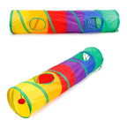 Cat Tunnel Pet Tube Collapsible Play Toy Indoor Outdoor Kitty Puppy Toys for Puzzle Exercising Training