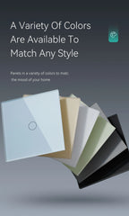 BSEED WiFi Touch Switch — Tomada EU com USB‑C Tuya Smart Life