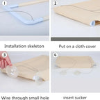 20KG Capacity Hanging Cat Hammock Bed with Sunny Window Seat for Large Cats Comfortable Climbing Frame Pet Accessories