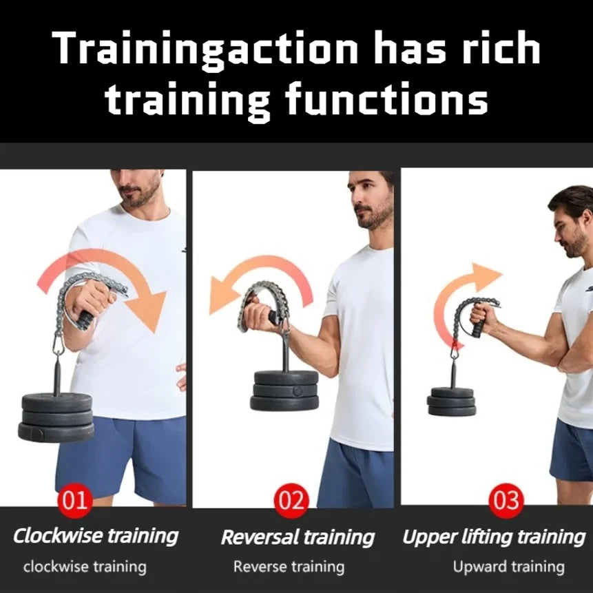 Fortalecedor de Pulso com Resistência Ajustável
