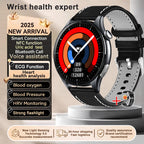 Sapphire 2025 New Health Managed Smart Watch Health Measurement Blood Fat Uric Acid Call ECG+PPG Blood Pressure Health Smartwatch iOS