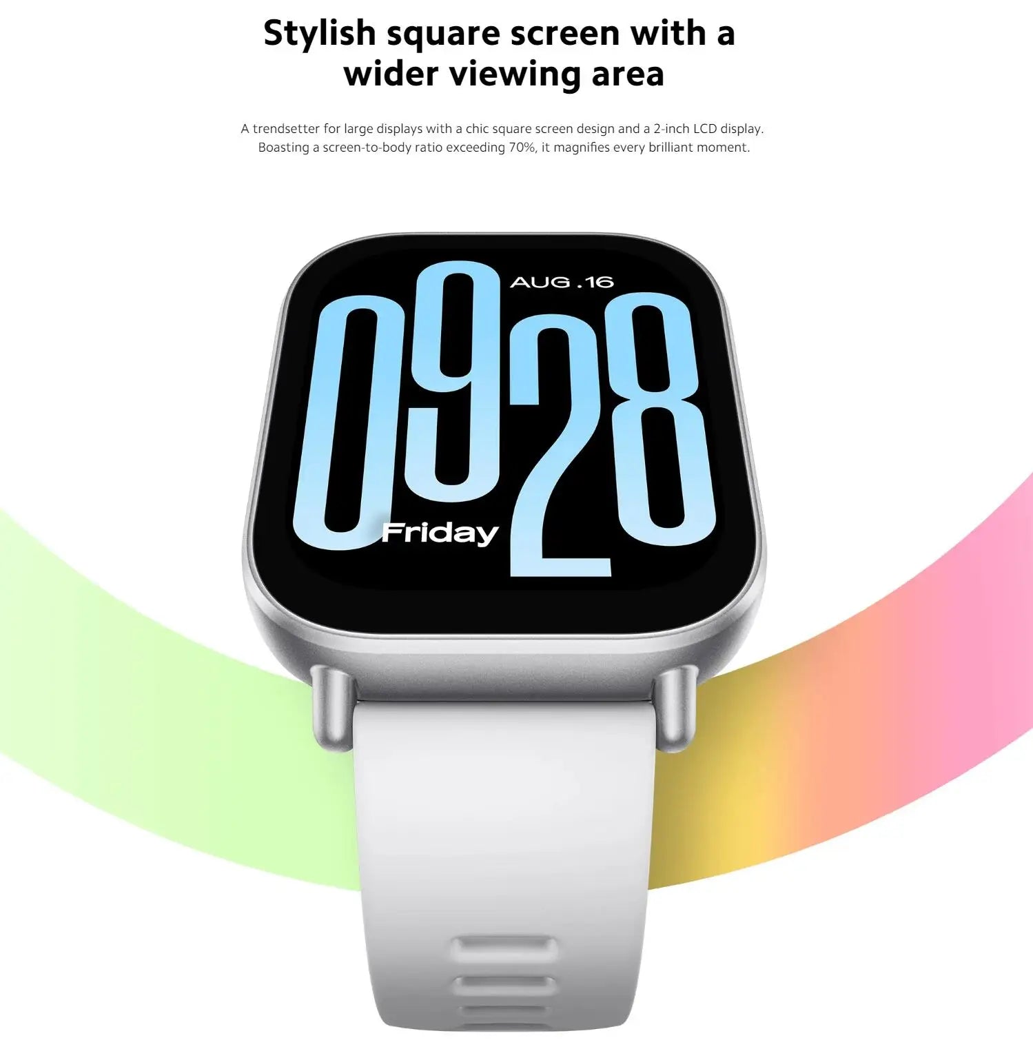 Redmi Watch 5 Active – Conectividade, Saúde e Ecrã XL