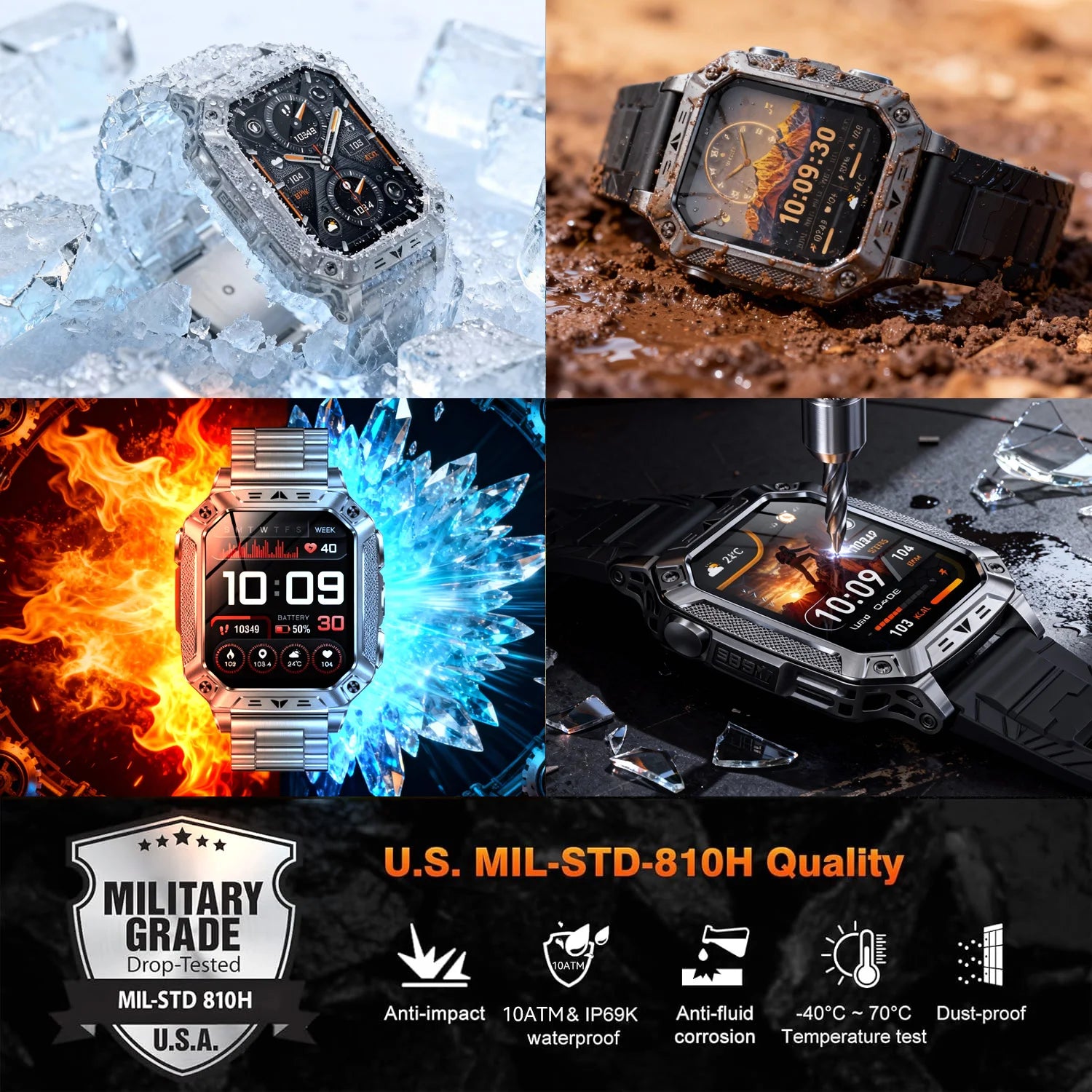 T‑REX3 Ultra – Robustez Militar, AMOLED XL e Autonomia Extrema