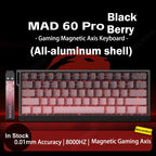 MADLIONS Mad 60he Mad60HE Mad 68HE Mechanical Keyboard Magnetic Switch Wired Hot Swap 8K Polling Rate Customized Gaming keyboard
