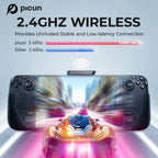 Picun G3 — Headset Gaming Wireless 5.4/2.4 GHz com Mic e 65 h