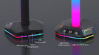REMANK Game Controller Holder PS5 For PS5 slim PS4 PC XBox Control Handle Bracket Headphone Holder Storage Accessories RGB light