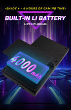 Open Source XF40V Retro Handheld Game Console 4.0 Inch 720x720 IPS Screen Portable Hand Held Retro Video Gaming Player