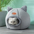 Cave Sleep Cat Bed Comfort In Winter Cats Mat Basket Small Dog House Pets Tent Cozy Beds For Cat Nest Indoor Pet Cat Accessories