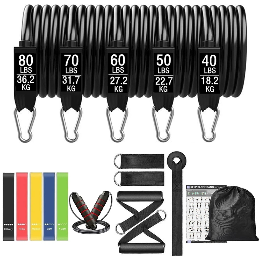 FitBar Resistance Set – Barra de Treino com Bandas para Pilates, Yoga e Full Body Workout