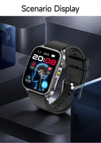 Smartwatch Saúde 2026 – Laser Inteligente, Diagnóstico Completo e Estilo Masculino