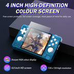 Newest XF40H Retro Handheld Game Console Linux 4.0'' IPS Screen Supports WiFi Glowing Rocker Portable Pocket Video Games Player