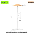 Suporte de Headphones em Nogueira — Design Minimalista em Madeira Maciça