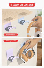 Suporte de Headphones para Debaixo da Secretária — Gancho Multicor Universal