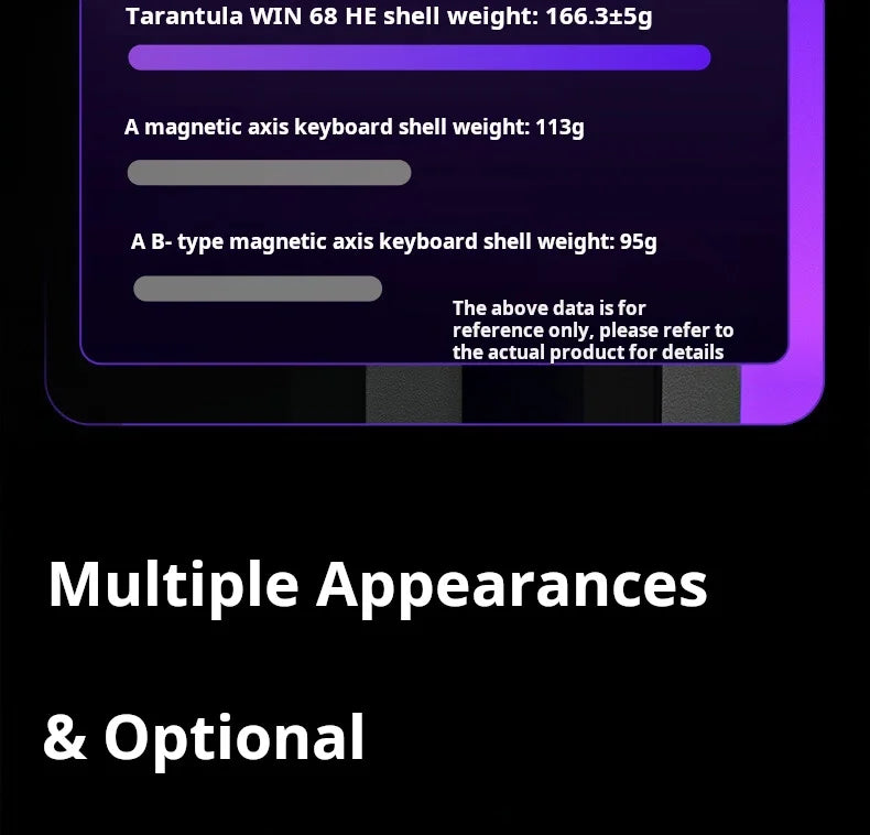 AULA WIN 68 HE Magnetic Axis Keyboard RT Gaming Mechanical Keyboard Wired 8KPolling Rate Full-Key Hot-Swappable