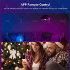 Tuya Smart Bulb Zigbee/WiFi/Bluetooth — E27/E14/GU10 RGBCW Regulável Alexa