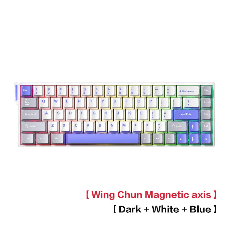 AULA WIN 68 HE Magnetic Axis Keyboard RT Gaming Mechanical Keyboard Wired 8KPolling Rate Full-Key Hot-Swappable