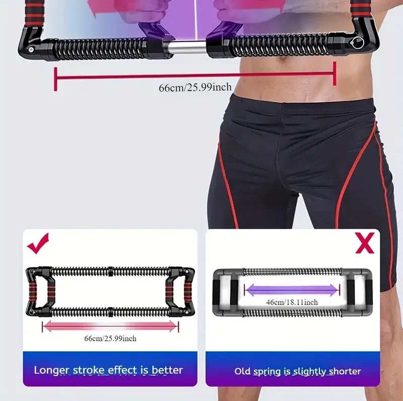 Multi functional full body exercise trainer, adjustable 220.46 pounds - capable of exercising deep muscles such as chest, abdomen