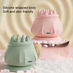 Electric Vibrating Massage Ball Myofascial Release Tool with Suction Cup Muscle Relaxation Fitness Deep Tissue Relaxation