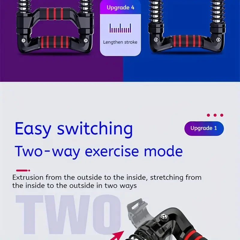 Multi functional full body exercise trainer, adjustable 220.46 pounds - capable of exercising deep muscles such as chest, abdomen