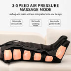 JinKairui Electric Pneumatic Leg Massager Extended Version for Deep Relaxation of Arms, Scalps and Feet with Remote Control