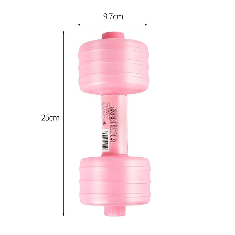 Halter de Água Portátil — Dumbbell Ajustável para Treino de Força e Tonificação