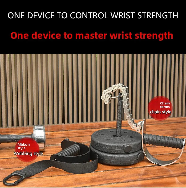 Fortalecedor de Pulso com Resistência Ajustável