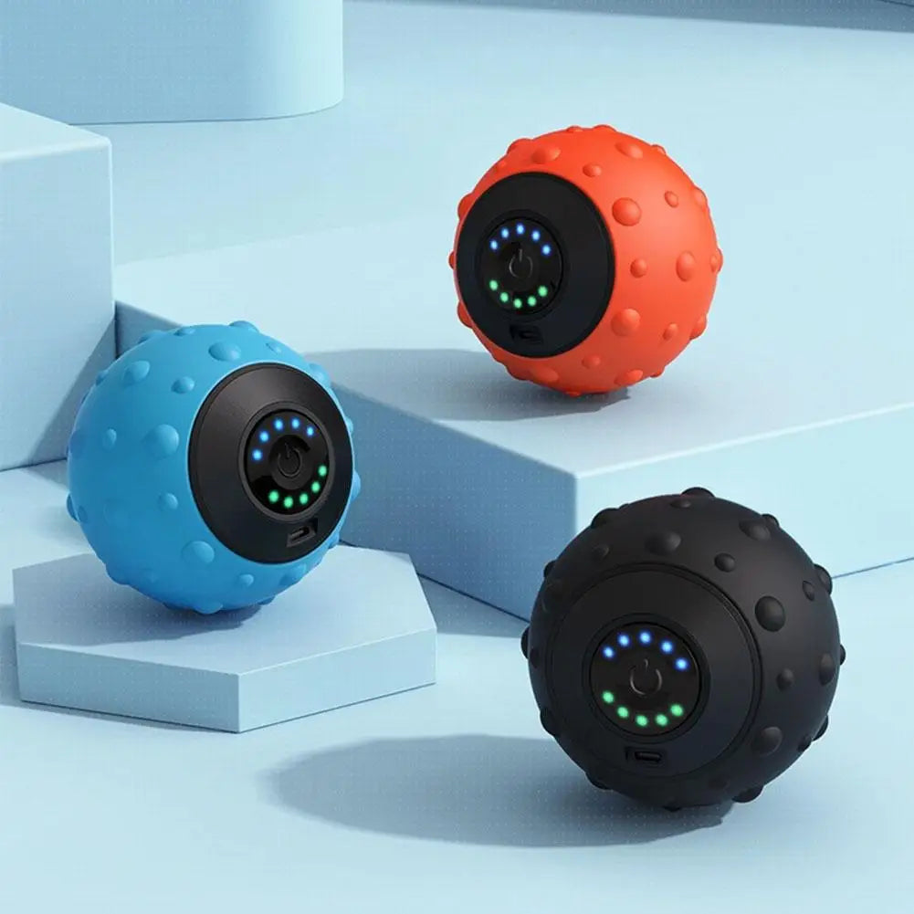 Electric Massage Ball Health Care Fascia Ball Muscle Relaxation Ball Massager Fitness Yoga Exercise Vibrating Yoga Fitness