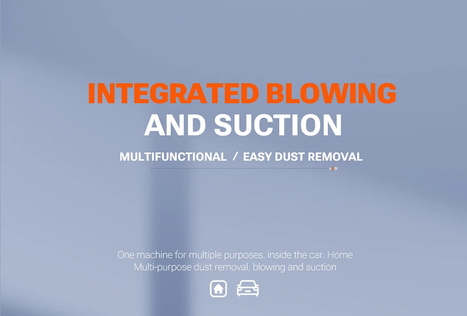 Aspirador Portátil szuk Sem Fios SZUK 180000PA para Carro e Casa