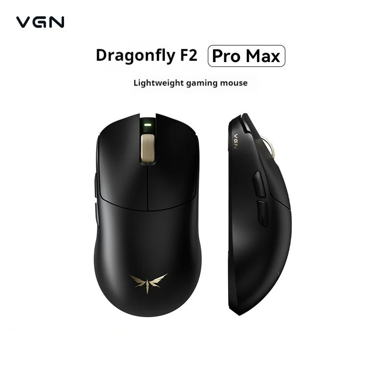 VGN Dragonfly F2 Pro Max Gaming Mouse Tri-mode Wireless/Wired 8k Lightweight Ergonomics Long Battery Life Laptop Mouse Gifts