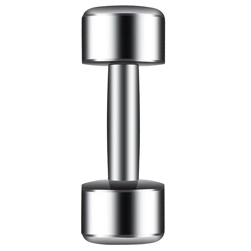 Electroplate Dumbbells Anti-slip Metal Stainless Steel Weightlifting Dumbbells for Women Home Fitness Equipment Strength Training