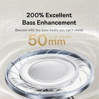 Baseus Bowie 30 Max Bluetooth Headphones 45dB Noise Cancellation Hi-res LDAC Over Ear Headset 3D Spatial Audio Wireless Earphone