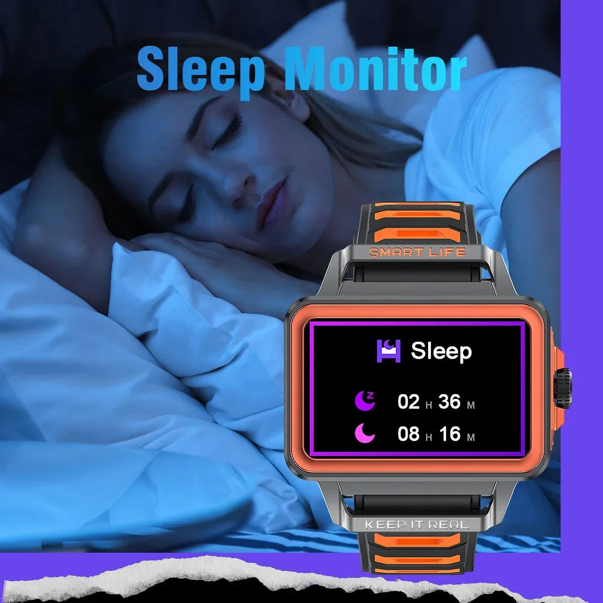 SENBONO Smart Band – Saúde Completa, Desporto e Conectividade Android/iOS