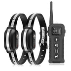 Dog Training Collar With 9 Different Sounds 1000M Electric Dog Anti Bark Collar 433HZ Universal Waterproof Rechargeable Collar