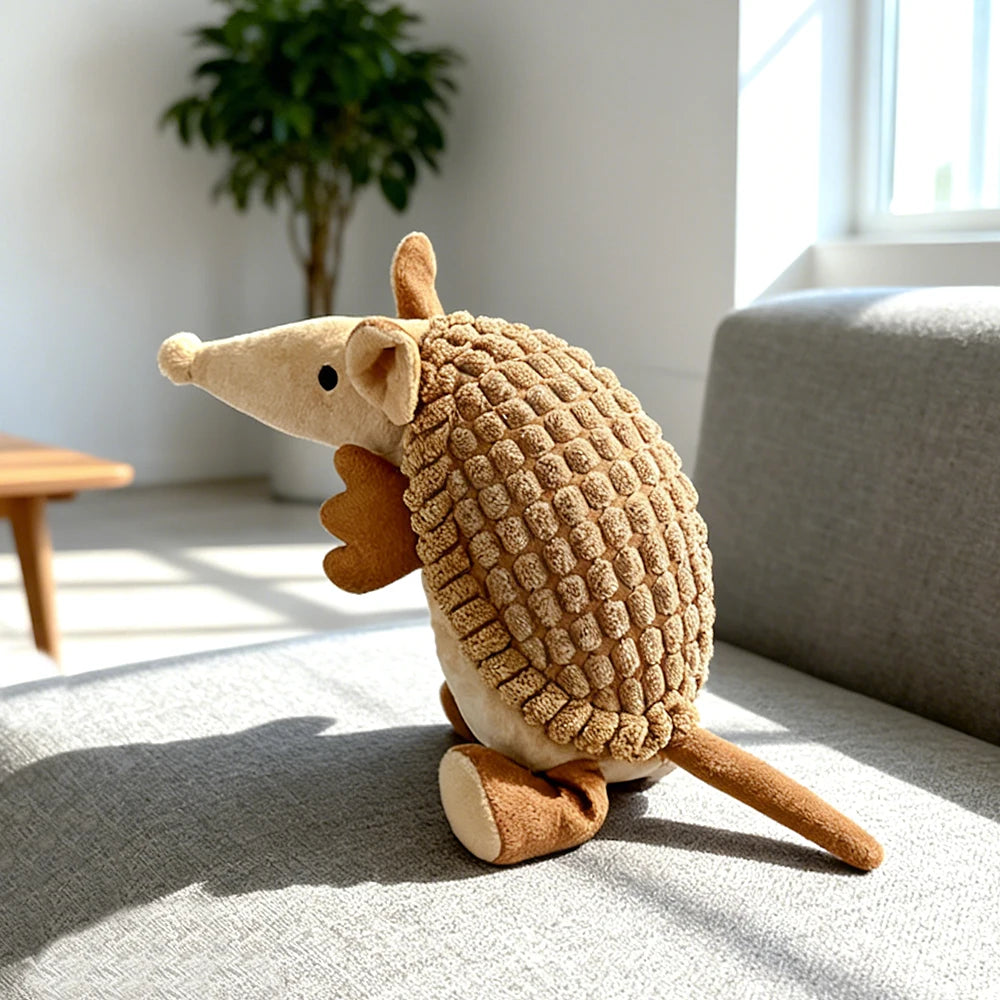 Peluche Interativo Anti‑Rasgões – Brinquedo Calmante e Lavável com Som