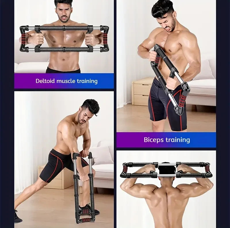 Multi functional full body exercise trainer, adjustable 220.46 pounds - capable of exercising deep muscles such as chest, abdomen