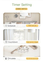 BSEED Zigbee Touch Switch — 1/2/3 Gang Smart Tuya Sem Neutro