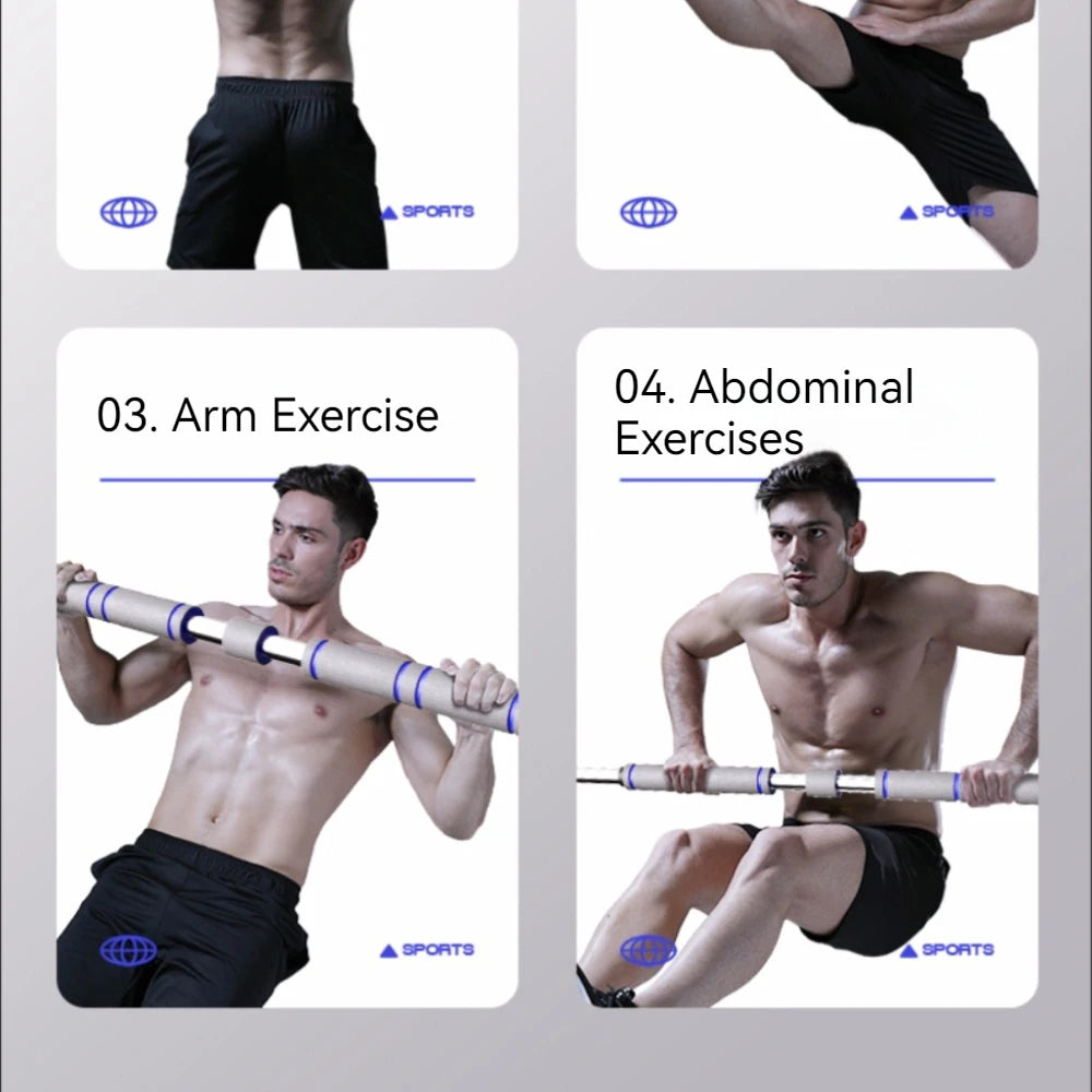 DoorPull Pro – Barra de Elevações Telescópica Antiderrapante para Porta