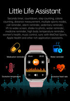 Smartwatch Saúde Avançada – Laser Inteligente, Diagnóstico Multinível e ECG+PPG