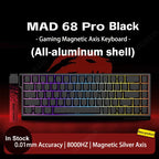 MADLIONS Mad 60he Mad60HE Mad 68HE Mechanical Keyboard Magnetic Switch Wired Hot Swap 8K Polling Rate Customized Gaming keyboard