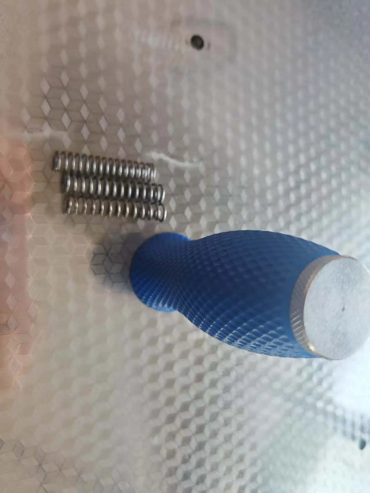 Fortalecedor de Polegar e Thenar em Alumínio — Hand Grip 3 Molas e Bastão Nylon