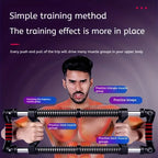 Multi functional full body exercise trainer, adjustable 220.46 pounds - capable of exercising deep muscles such as chest, abdomen