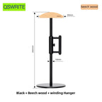 Suporte de Headphones em Nogueira — Design Minimalista em Madeira Maciça