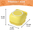 New Bath Massage Brush Bathroom Multifunctional Puppy Big Dog Cat Soft Safety Silicone Pet Accessories for Dogs Cats Tools