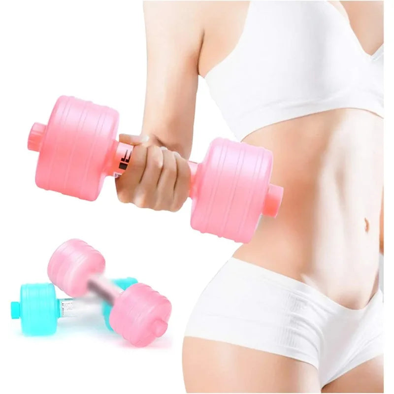 Halter de Água Portátil — Dumbbell Ajustável para Treino de Força e Tonificação