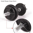 High-Quality Barbell Clamp Spring Collar Clip For Gym Dumbbell Lock Standard Weight Lifting Kit Fitness Workout Body Building