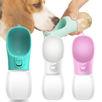 Portable dog water bottle for small and large dogs. Cat Outdoor walk-proof drinking bowls for Chihuahuas and French Bulldogs.